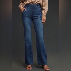 Anthropologie Pilcro Polished Mid-Rise Bootcut Flare Jeans Size 29 Petite EUC